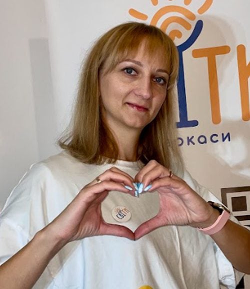 Hanna Tarasenko, Kids of Ukraine team