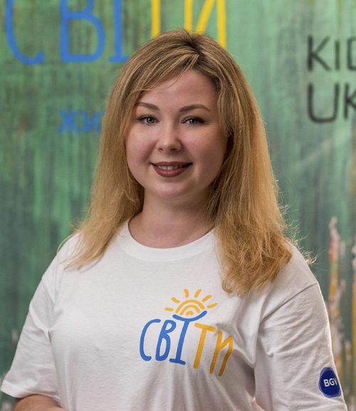 Maryna Hrynchuk, Kids of Ukraine team