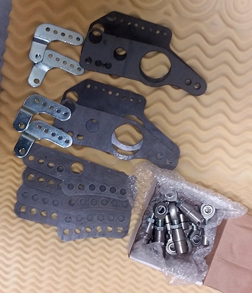 4-link Brackets, heim joints, tube ends, and more