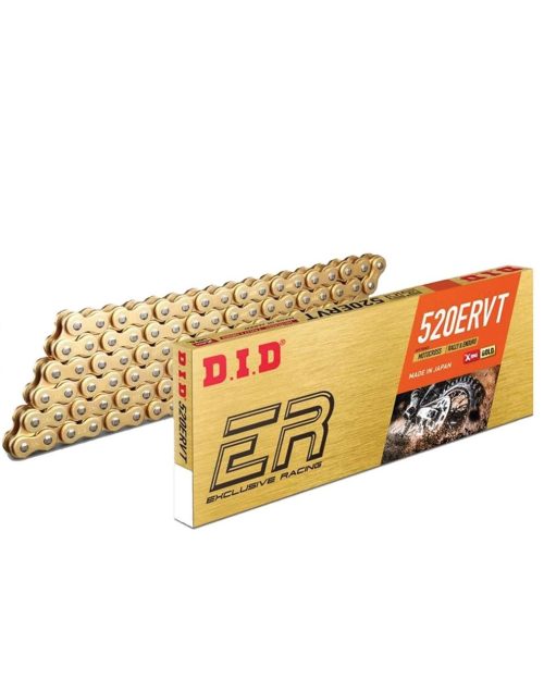 Αλυσίδα D.I.D 520 ERVT GOLD 118G X-Ring