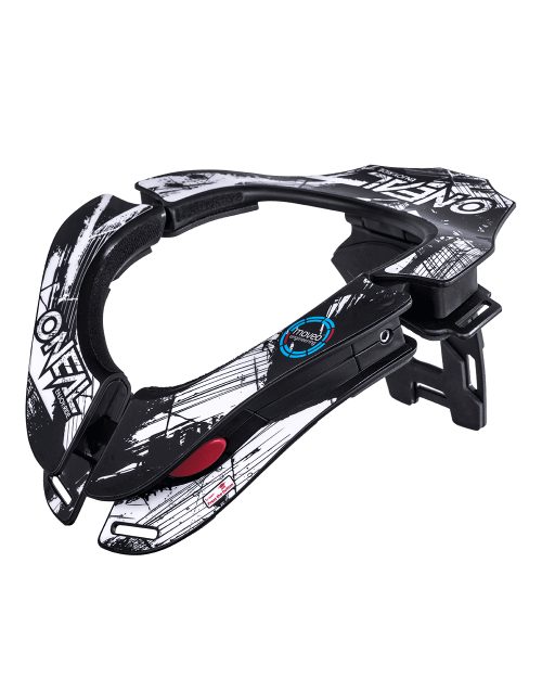 O'NEAL NECKBRACE COVERT BLACK/WHITE