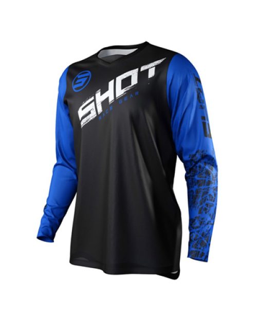 SHOT RACING T-SHIRT CROSS / ENDURO JERSEY DEVO SLAM ΜΠΛΕ