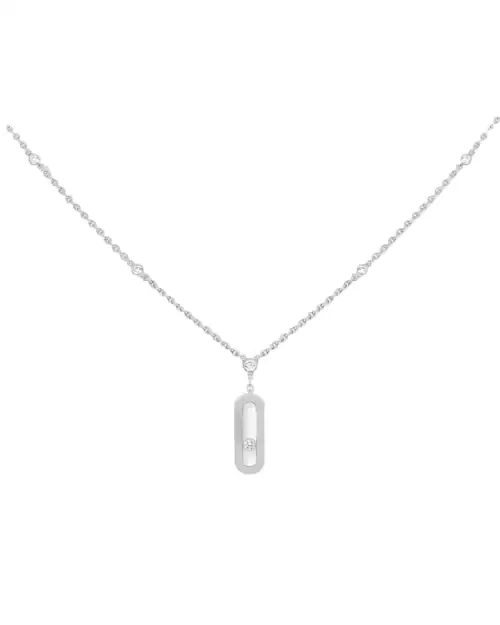 Колье Messika Move Uno 10111-WG