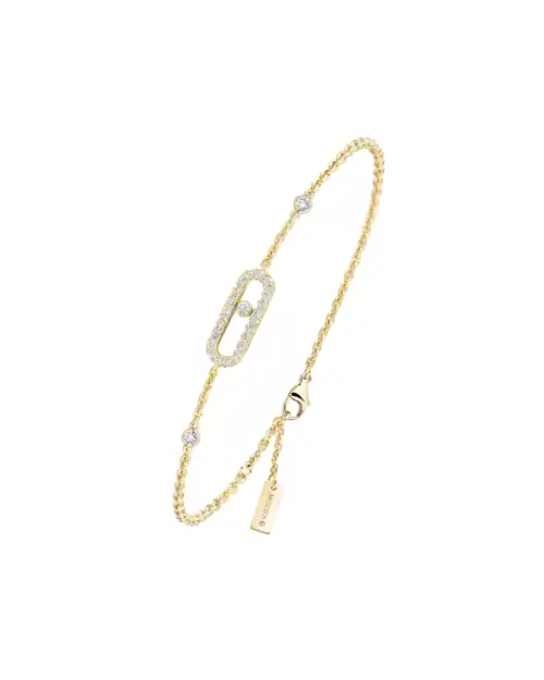 Браслет Messika Move Uno Pavé 04706-YG