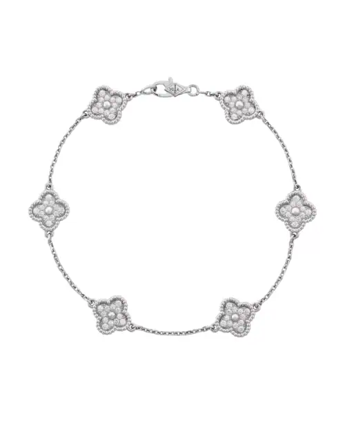 Браслет Van Cleef Sweet Alhambra VCARO85700, 6 мотивов