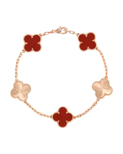 Браслет Van Cleef Vintage Alhambra VCARP7RP00, 5 мотивов