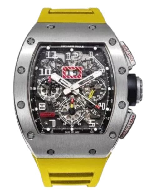 Часы Richard Mille RM 011 FM Felipe Massa Chronograph Watch Yellow