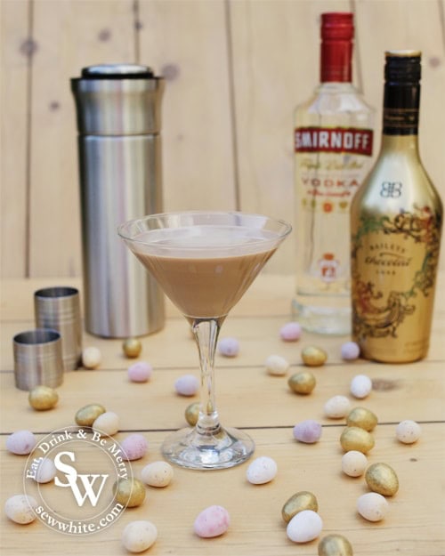 chocolate flat white martini