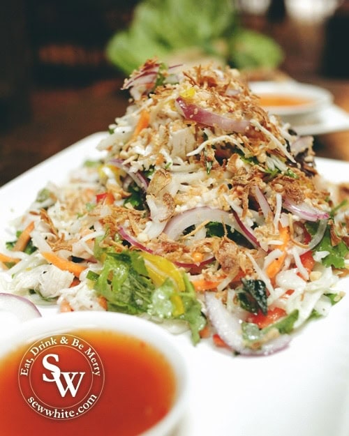 stir fry salad at Pho Wimbledon Review