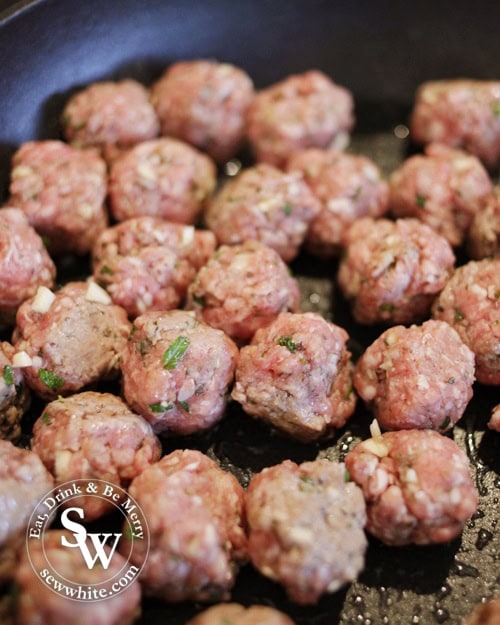 how to make Lamb Meatballs for the freezer