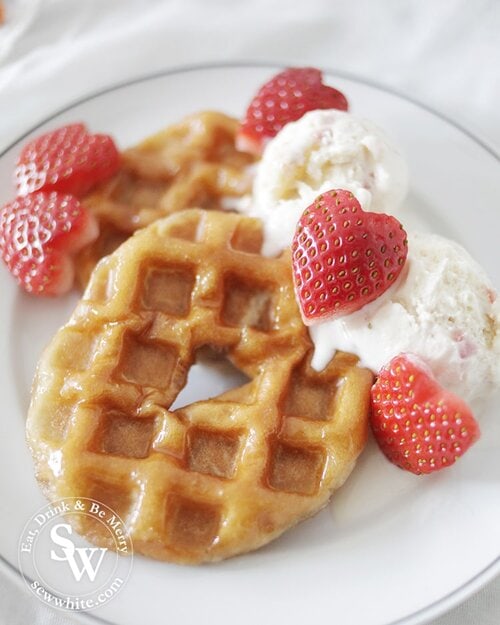 how to make really easy krispy kreme waffles