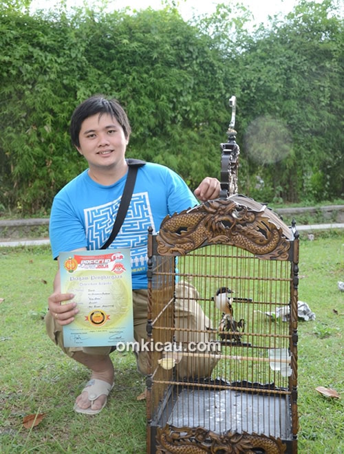 Gunawan Santoso dan cendet Darah