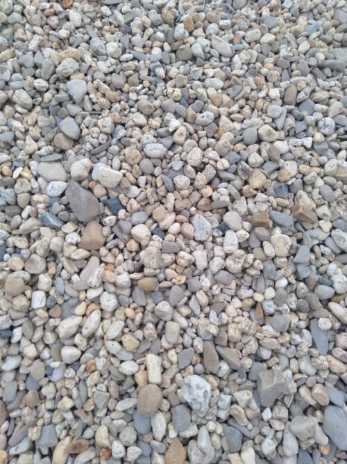 White Grey Pebbles 20mm-100mm / m³