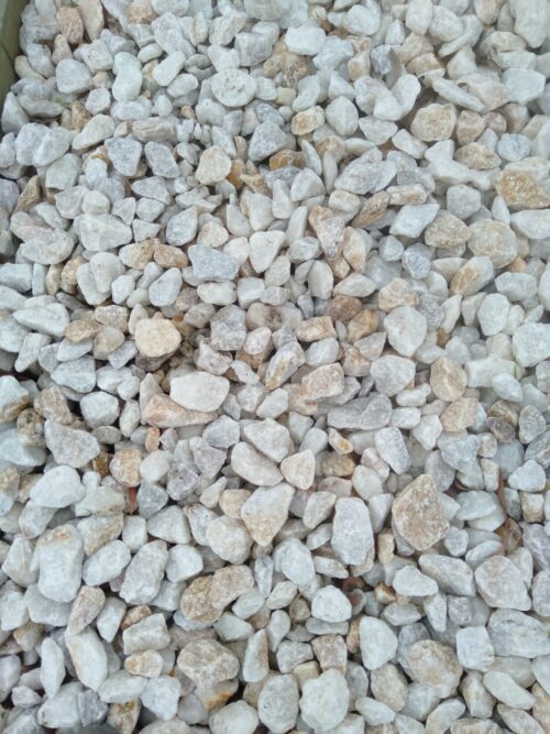 White Ice Pebbles 30mm-50mm / m³