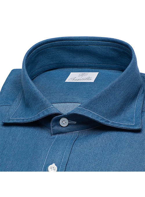 BLUES DENIM Cotton Shirt - Image 3