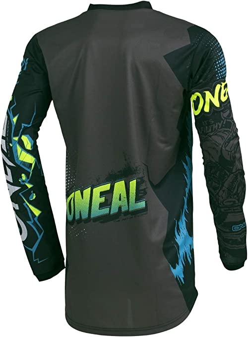 Jersey Element Villain Youth, Gris/Azul/Blanco - Imagen 2