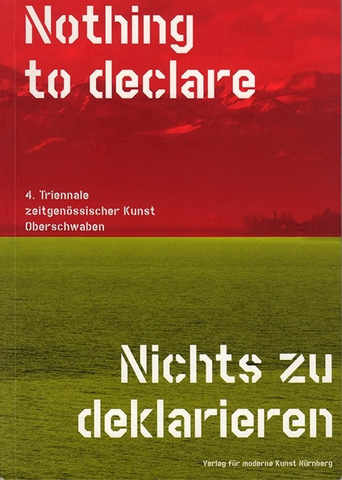 Nothing To Declare, Zeppelin Museum Friedrichshafen 2008, Buchcover (DE)