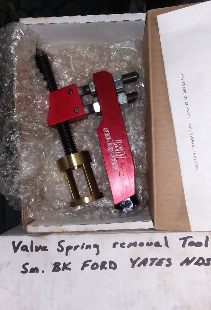 New or Used valve spring compressors
