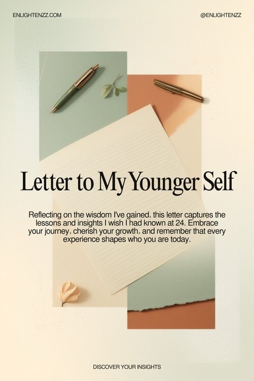 Letter to My Younger Self, what I wish I knew at 24 | enlightenzz