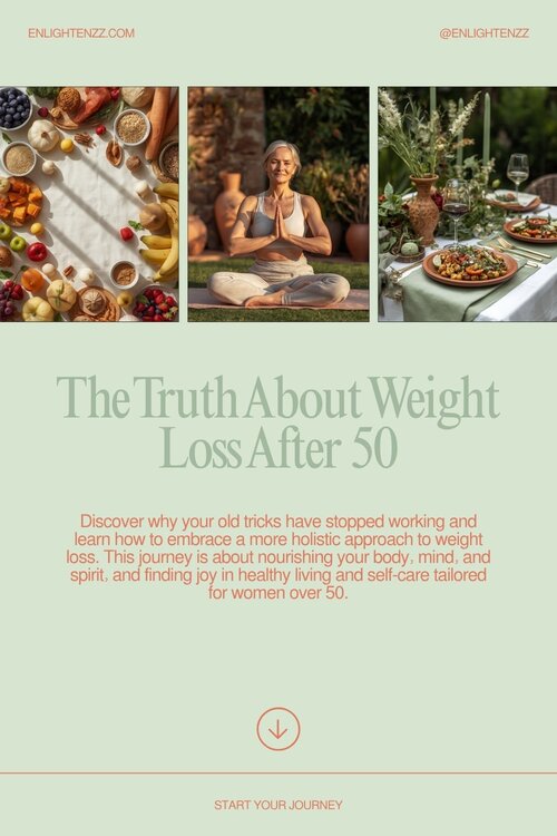 The Truth About Weight Loss After 50, why your old tricks stopped working | enlightenzz