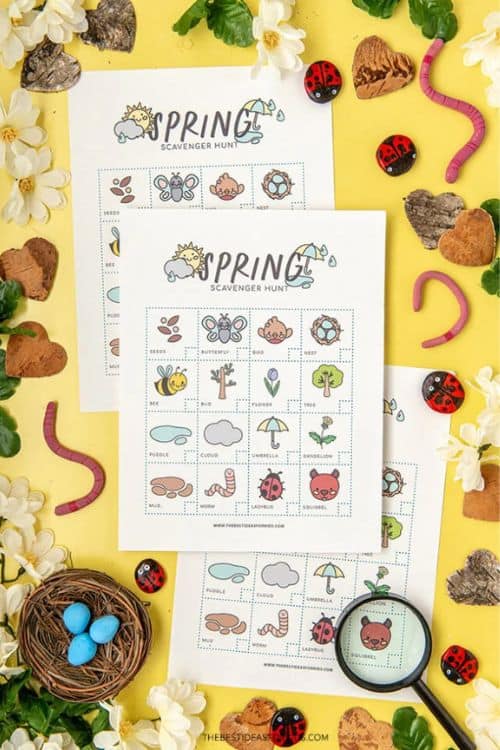 spring scavenger hunt