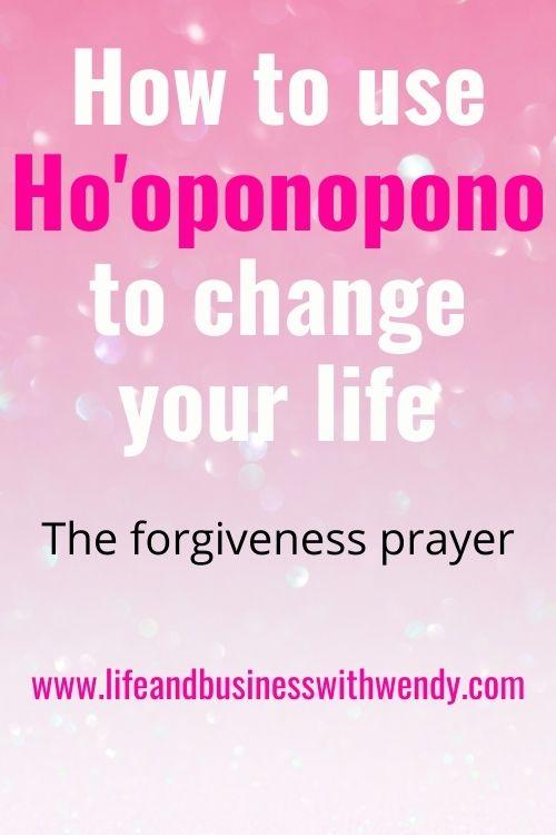 Learn what ho'oponopono is and how you can useit in your own life. Ho'oponopono and law of attraction plus an EFT script.