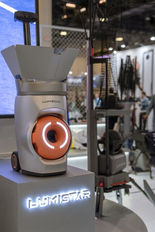 LUMISTAR drew record crowds at CES 2026 with live demos of its AI tennis system TERO and AI basketball trainer CARRY, built to adapt in real time and turn performance data into actionable training.