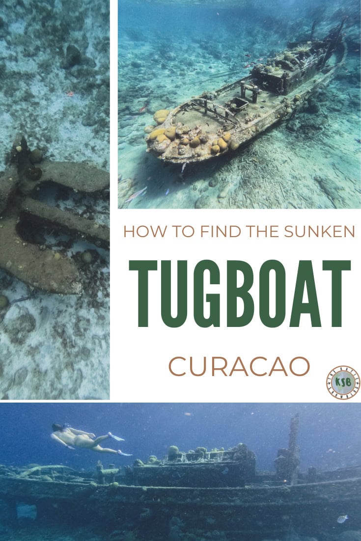 A detailed guide on how snorkel to the tugboat wreck in Curacao with all the tips you need to prepare for an epic adventure.