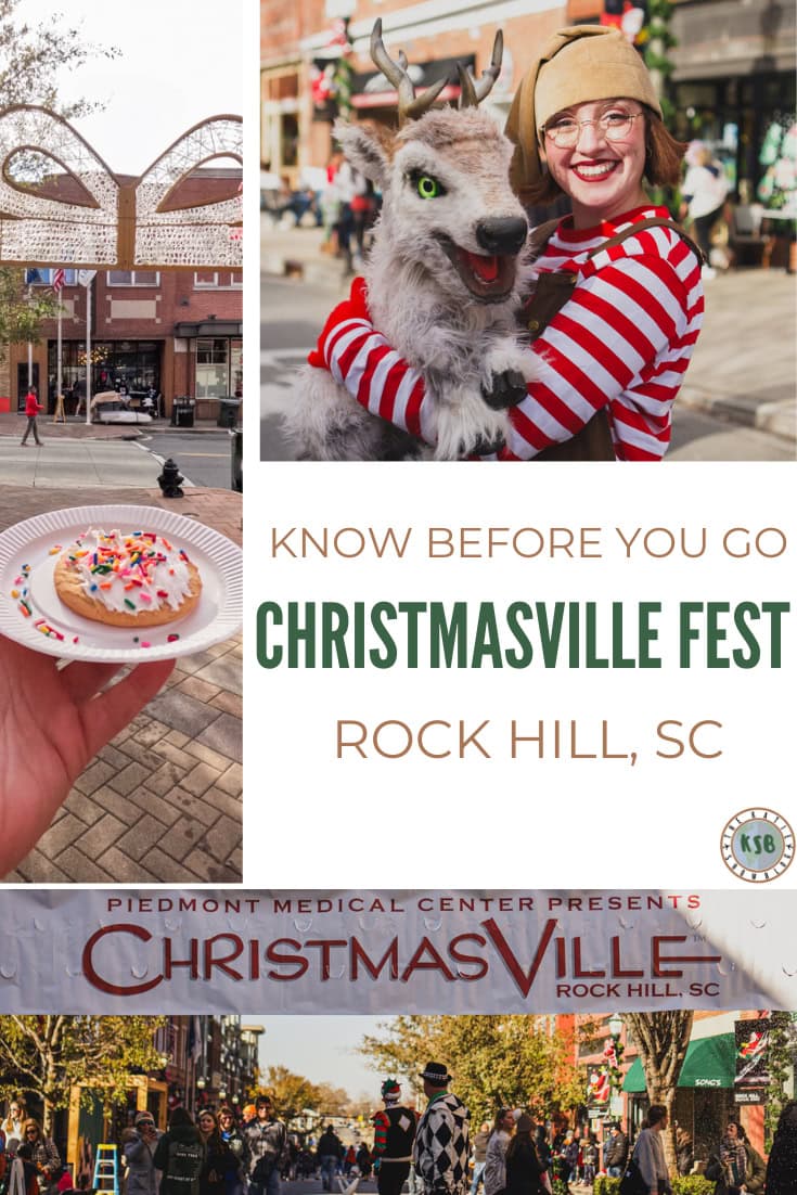 Here's my guide on how you can make the most of Christmasville in Rock Hill, SC and why you need to experience it at least once!