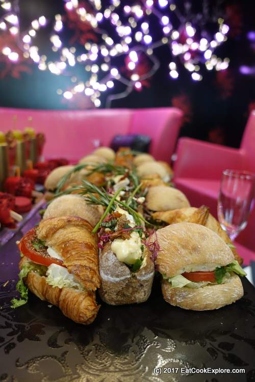 French Champagne Afternoon Tea at Cake Boy Savoury sandwiches
