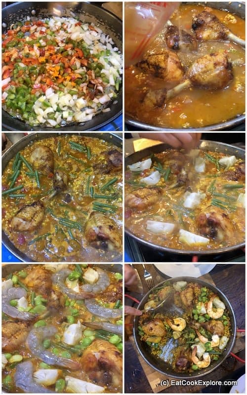 Cooking with La Espanola Extra Virgin Olive Oil 10 Cooking Spanish Paella with La Espanola