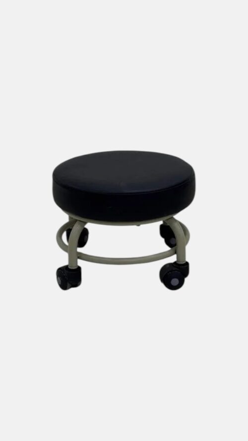 Стул мастера Compact Low Stool — мобильный, черный — изображение 2