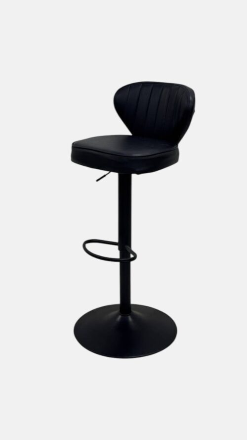 Барный стул мастера Premium Black Bar Stool — регулируемый, черный — изображение 2