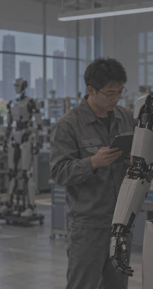 Humanoide Roboter in der Fertigung