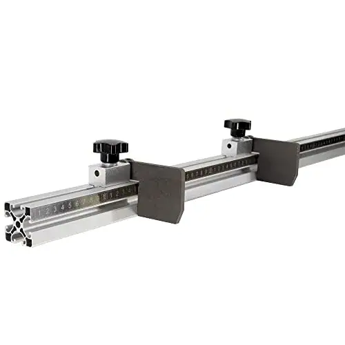 Parallelanschlag Tischkreissäge einstellen 2 SCHMIDT systemprofile Längenanschlag Aluminium