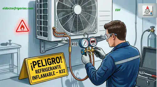 Refrigerantes ecológicos explosivos
