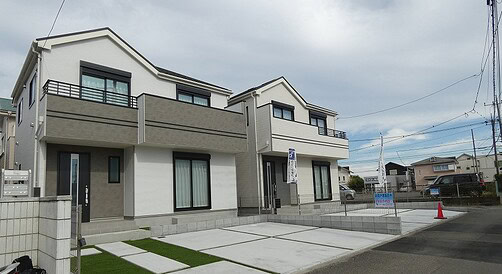 厚木市酒井 新築一戸建て南向き2棟  A棟　ご成約済み。