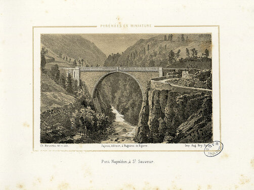 Luz Saint Sauveur. un cadavre découvert au pied du pont Napoléon