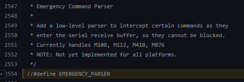 marlin emergency parser explanation