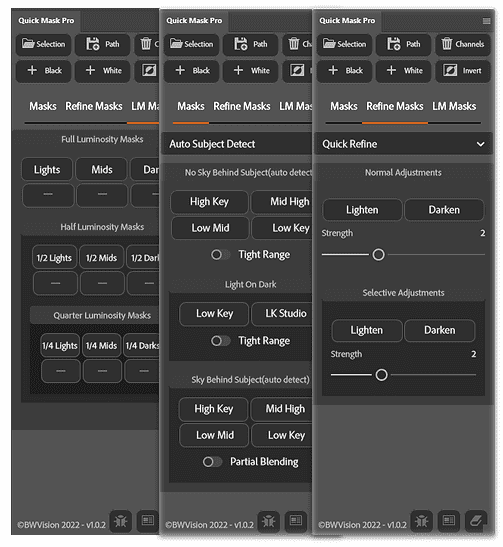 Mask Pro Photoshop Plugin - BWVision