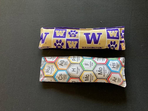 The Bald Butte Lavender Farm's lavender eye pillows.