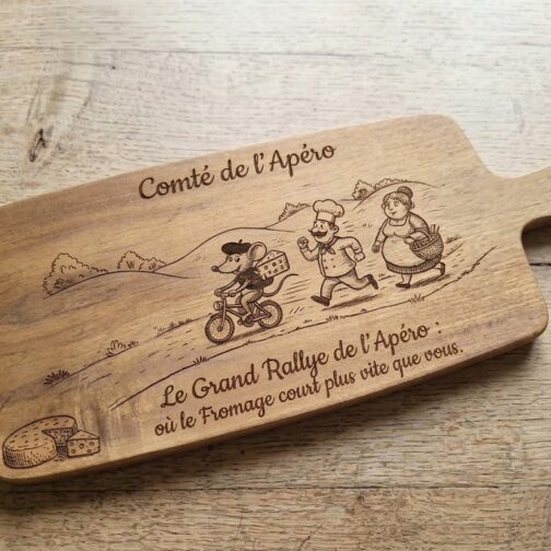 Planche apéro Acacia Personnalisable