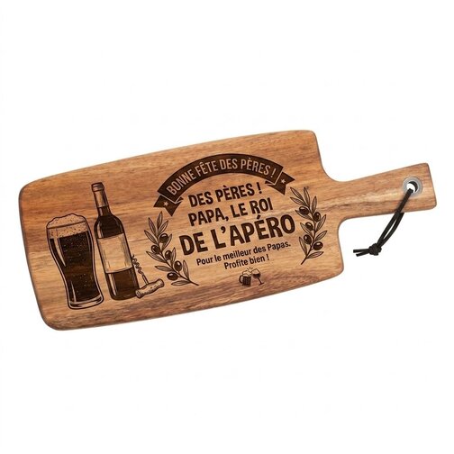 Planche apéro Acacia Personnalisable – Image 2
