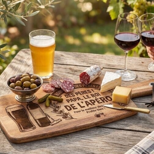 Planche apéro fêtes des pères