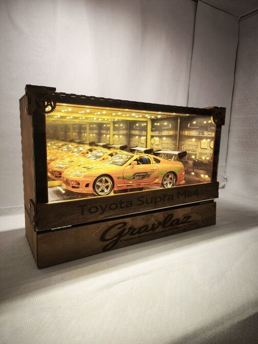 Vitrine Diorama Infini voiture Miniature 1/24ieme – Image 5