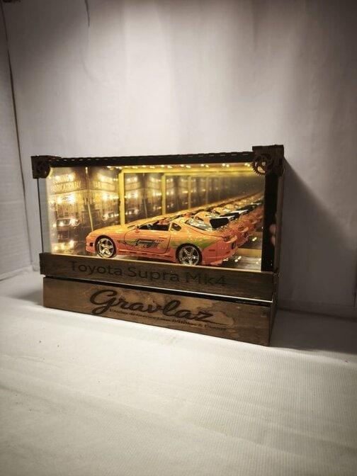 Vitrine Diorama Infini voiture Miniature 1/24ieme – Image 2