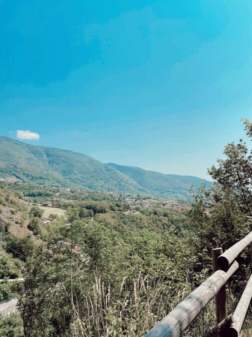 vista panoramica cuevas de Caglieron