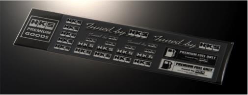 hks51003-AK120: HKS Stickers