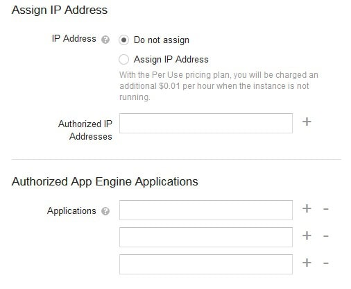 google cloud sql