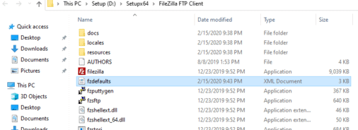 hướng dẫn backup data filezilla